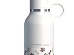 Asobu Dog Bowl Edelstahlflasche mit Hundenapf - 1 Liter - weiß (SDB1 white)