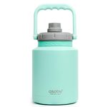 Asobu Mini Jug Trinkflasche aus Edelstahl - 1 Liter - mint (SJU3 Mint)