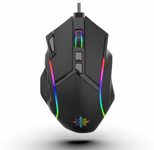 INCA IMG-351 kabelgebundene Gaming Maus - Schwarz