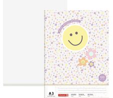 BRUNNEN Malblock Happy Hippie DIN A3