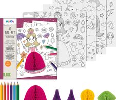 HEYDA 3D Prinzessin Malset