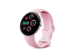Google Pixel Watch 3 (LTE) Sportarmband 41mm, Silber/Rosa