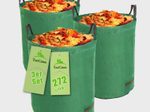 TerCasa Gartenabfallsäcke 272l, grün, 150 g/qm, 3 Stk.