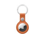 Apple AirTag Schlüsselanhänger aus Feingewebe (fuchsrot)