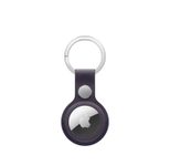 Apple AirTag Schlüsselanhänger aus Feingewebe (mitternachtsviolett)