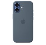 Apple Silikon Case iPhone 17 mit MagSafe (Maritimblau)