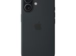 Apple Silikon Case iPhone 17 mit MagSafe (Schwarz)