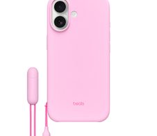 Beats iPhone 17 Kickstand Case mit MagSafe (Kieselrosa)