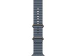 Apple Watch Ocean Band 49mm Titan Natur (Maritimblau)