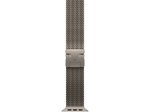 Apple Watch Milanaise Armband Titan Natur - 49mm - Large