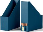 LEITZ Stehsammler Puro 24710068 dunkelblau Karton, DIN A4