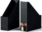 LEITZ Stehsammler Puro 24710095 schwarz Karton, DIN A4