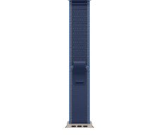 Apple Watch Trail Loop 49mm Blau/Hellblau - M/L - Titan Natur