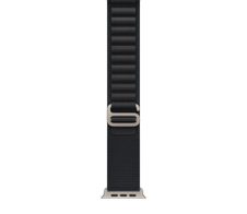 Apple Watch Alpine Loop 49mm Schwarz - Small - Titan Natur
