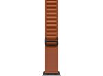 Apple Watch Alpine Loop 49mm Terracotta - Medium - Titan Schwarz