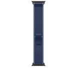 Apple Watch Trail Loop 49mm Blau/Hellblau - S/M - Titan Schwarz