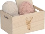 Zeller Aufbewahrungsbox Hirsch 30,0 x 20,0 x 16,0 cm