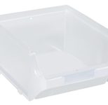 Allit Sichtlagerkasten transparent Größe 2B