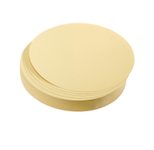 FRANKEN Moderationskarten Ø 19,5 cm gelb