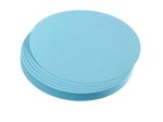 FRANKEN Moderationskarten Ø 9,5 cm blau
