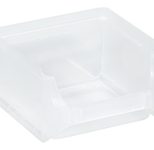 Allit Sichtlagerkasten transparent Größe 1
