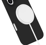 eSTUFF iPhone 17 INFINITE ROME Magnetic Silicone Cover - Schwarz (Bulk)