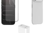 eSTUFF Kit für iPhone Air - Ladegerät, Schutzhülle und Schutzfolie