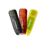 Intenso Rainbow Line 3x 8 GB - schwarz, gelb und rot