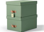 LEITZ Aufbewahrungsboxen Puro 27,5 x 37,5 x 20,0 cm, grün