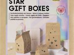 folia Geschenktüten STAR GIFT BOXES braun