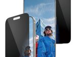 PanzerGlass® Privacy Displayschutz mit schwarzem Rahmen iPhone 17 Pro