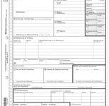 RNK-Verlag Frachtbrief Frachtbriefe, 50 St.