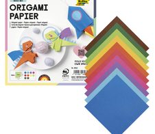 folia Faltblätter Origami mehrfarbig 500 Blatt