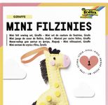 folia Nähset Mini Filzinies GIRAFFE gelb