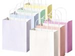 folia Papiertüten PASTELL M helllila, hellblau, hellgelb, mint, apricot, creme, pink 18,0 x 21,0 cm, 7 St.