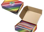 folia Pfeifenreiniger bunt Chenilledraht-Mix Jumbo Ø 4,0 - 8,0 mm, 700 St.