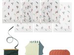 folia PP-Bodenbeutel A FLORAL CHRISTMAS 14,5 x 23,5 cm