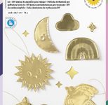folia Prägefolie gold, 3 Blatt