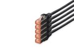 Digitus CAT 6 S/FTP Patchkabel, 5 Stück
