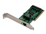 Digitus Single Port Gigabit Ethernet Netzwerkkarte, RJ45, PCI, Realtek Chipsatz