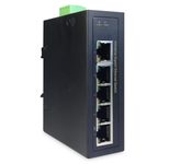 Digitus 5 Port Gigabit Ethernet Netzwerk Switch,Industrial, Unmanaged