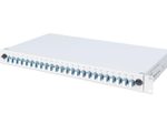 Digitus LWL Spleißbox, 1HE, bestückt, 24x LC DX, OS2
