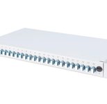 Digitus LWL Spleißbox, 1HE, bestückt, 24x LC DX, OS2