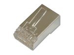 Digitus CAT 6 Modularstecker für Rundkabel, Pass through Stecker