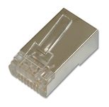 Digitus CAT 6 Modularstecker für Rundkabel, Pass through Stecker