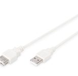 Digitus USB 2.0 Verlängerungskabel, Typ A St/Bu, 1.8m, USb 2.0 konform, be
