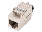 Digitus Cat.8.I Keystone Modul geschirmt, werkzeugfrei, Staubkappe