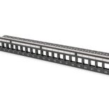 Digitus Modulares Patchpanel für Keystone Jacks 1HE - unbestückt