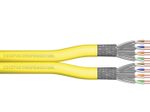 Digitus CAT 7A Klasse FA, S/FTP, Twisted Pair Installationskabel, 500m, Duplex, 1500 MHz