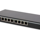 Digitus 8-Port Gigabit Netzwerkswitch, Desktop, unmanaged